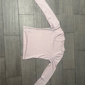 Soft Blush Long Sleeve Women's Top